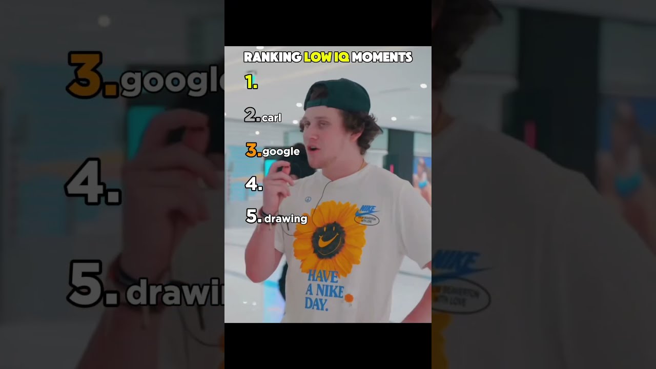 Ranking Low IQ Moments