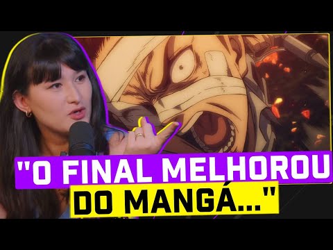 O FINAL de ATTACK ON TITAN FEZ JUSTIÇA AO ANIME??? 