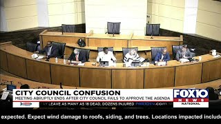 City Council abruptly ends after 3 members walk out Guide
