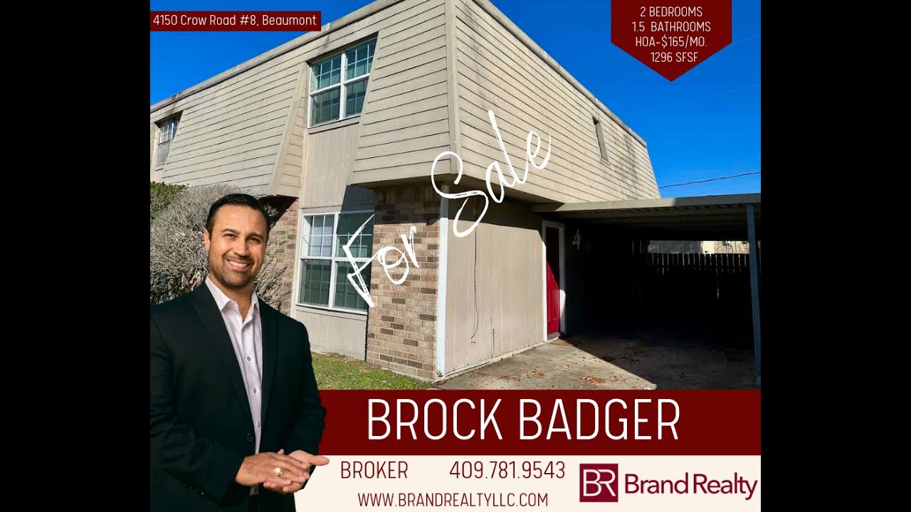 For SaleTownhome located at 4150 Crow Road 8, Beaumont TX 77706 by