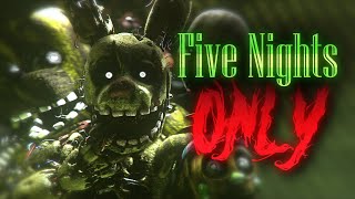 [SFM FNAF] Пять ночей у Фредди 3 - Песня Roomie