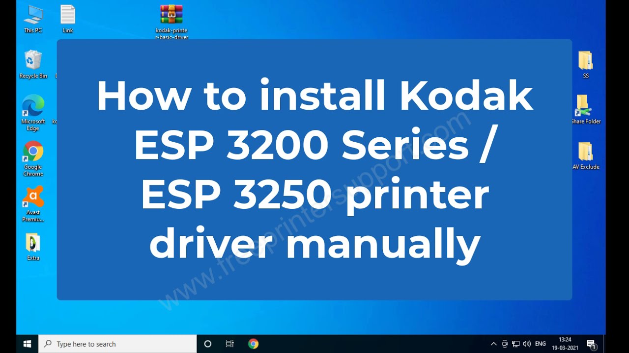 kodak esp 3250 scanner driver windows 10