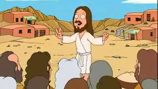 Family Guy. Jesus Doing Art Metrano