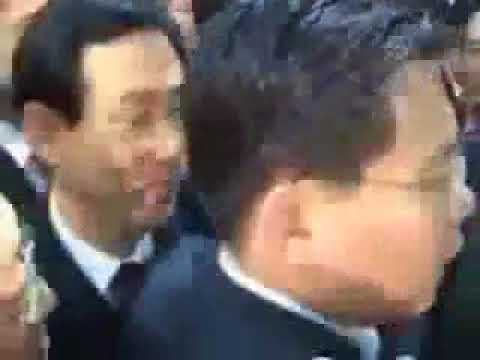 [국보법 격돌] "위원장님! 도망가지 마세요"