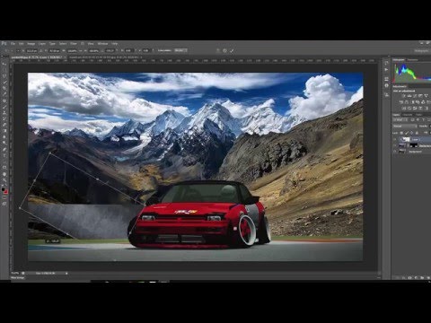 ფოტოს გაკეთება Photoshop CS6 ით