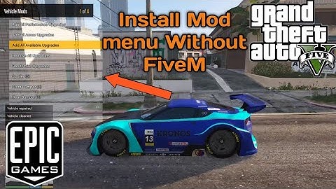 How to install mod trainer in GTA 5 Epic Games | Without FiveM |