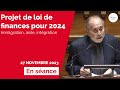 Budget 2024  volet immigration asile et intgration