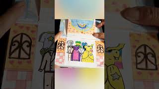 Quiet book paper doll house handmade quiet book | quietbook paperplay doll | paper doll house