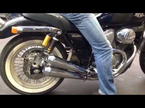 Honda Vrx400 Custom Exhaust Youtube