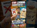 Asli Sach Jaanlo! ⚠️ Concept Is King! 👑 @ExamWithRavindra  #SelectionStrategy #ExamPreparation