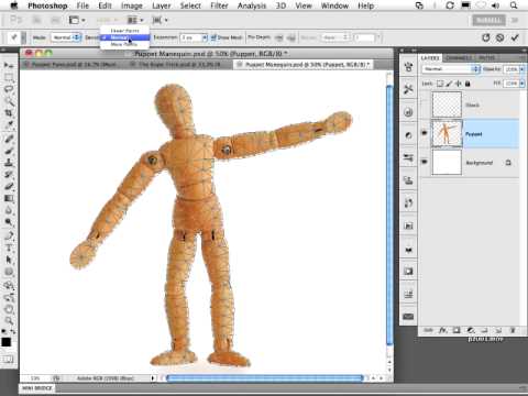een kopje type Woordenlijst Adobe Photoshop CS5: Puppet Warp Sneak Peek - YouTube