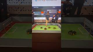 Mini Soccer Robot In Action 🤩 #Robot #Robotgame #Robotics #Competition #Arduino #Soccer