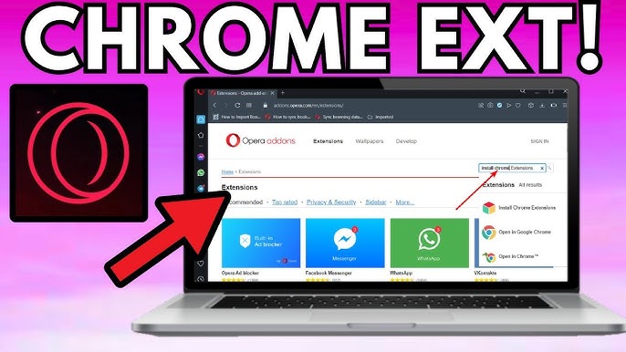 How to Install Extension on Opera GX Browser 