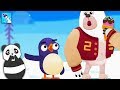 Panda Penguen Uçurmaca Oyununu Oynuyor! Bouncemasters!