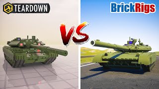 Teardown T-90 TANK vs Brick Rigs T-90 TANK