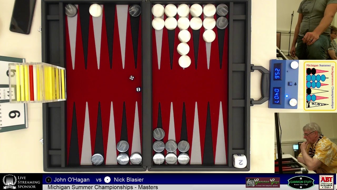 Michigan Summer Backgammon Championships - Stream 1 - YouTube