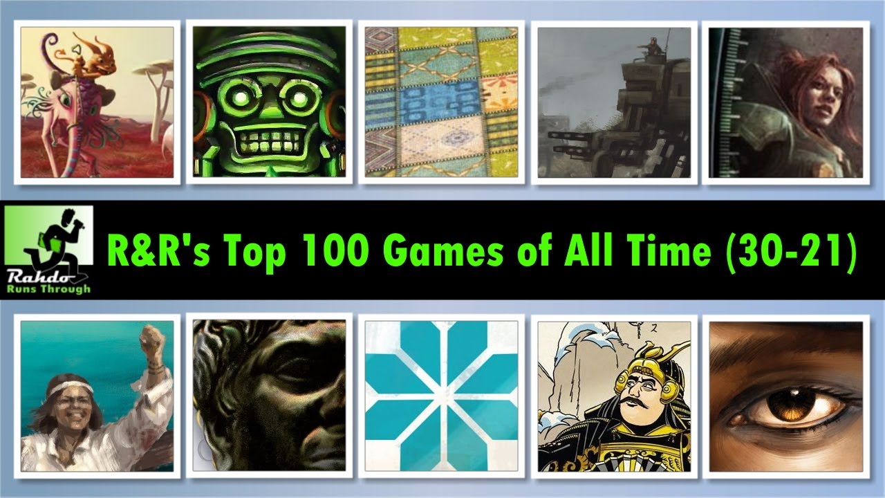 Top 100 Games of All Time - 30-21 