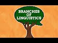 The many branches of linguistics