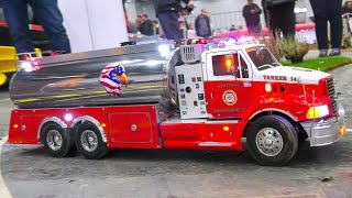 MEGA RC MODEL FIRE TRUCKS!! RC FIRE RESCUE TRUCK COLLECTION, FIRE FIGHTERS IN RESCUE OPERATION Wealth