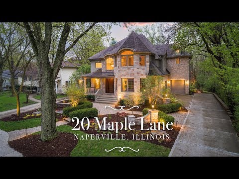 20 Maple Lane, Naperville, IL home video tour