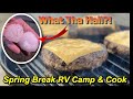 Gulf Shores Spring Break RV Camp & Cooking (Hail Storm)