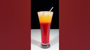 Sunrise mocktail ❤️ #shorts