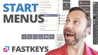Start Menus - How to create and customize working start menus for running programs or automate tasks screenshot 2