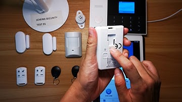 How to setup JC Wi-Fi and Cellular Switchable Security Alarm System Version 2
