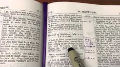 Matthew chapter 9