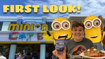 Minion Land OPENS At Universal Orlando! | Full Tour & Review