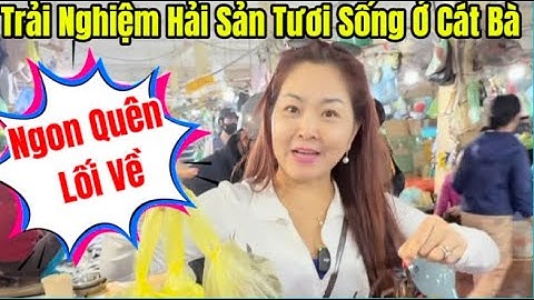 Khám Phá Thiên Đường Hải Sản Cát Bà - Trải Nghiệm Tươi Ngon Ngay Tại Chợ 