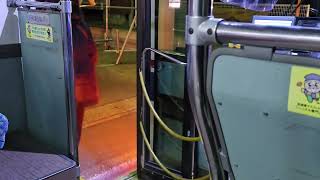 日野レインボー(KL-HR1JNEE) 前扉開閉