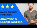 Livestream zu Analysis 1 & Lineare Algebra für Ingenieurwissenschaften (Altklausur TU Berlin)