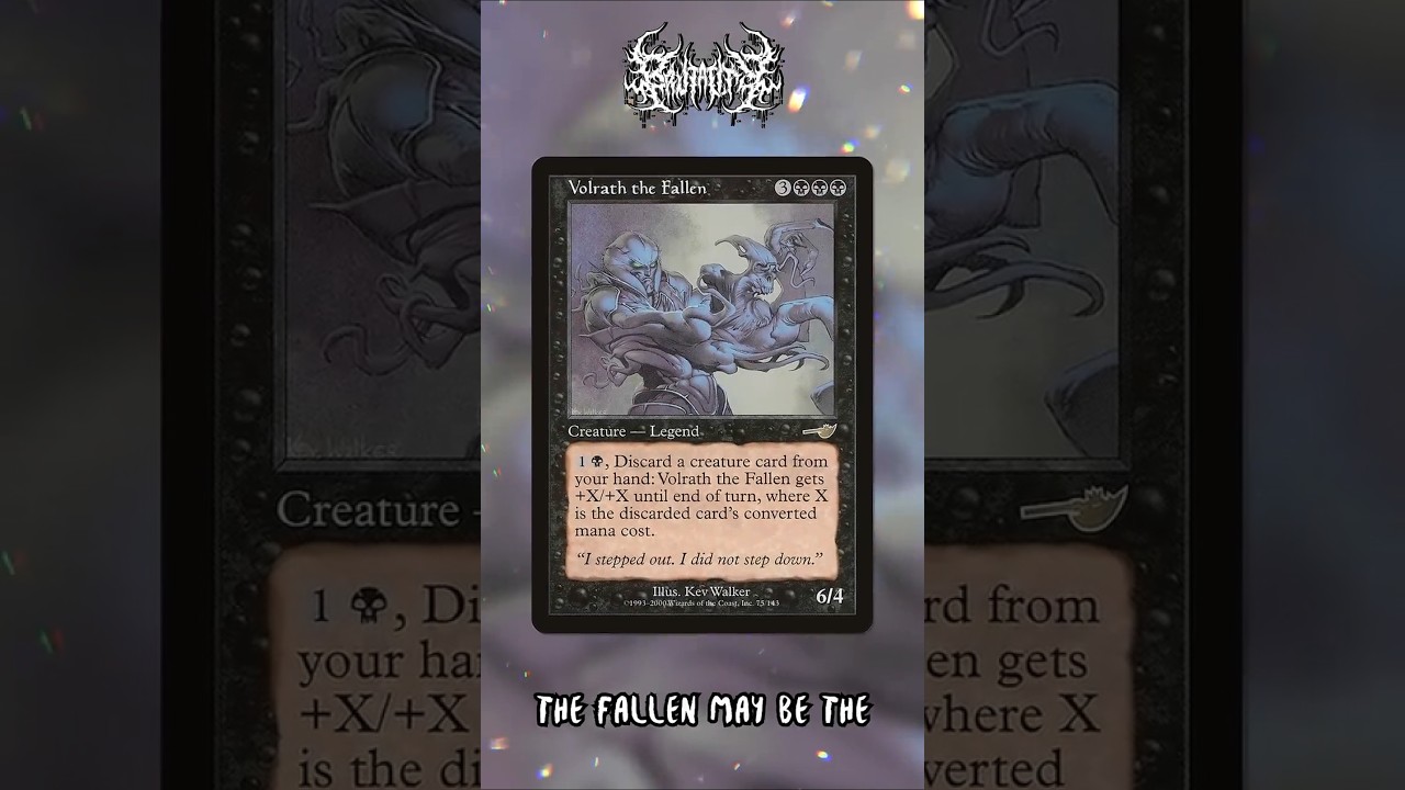 Volrath the Fallen Quick Tech | Magic: The Gathering #EDH - YouTube