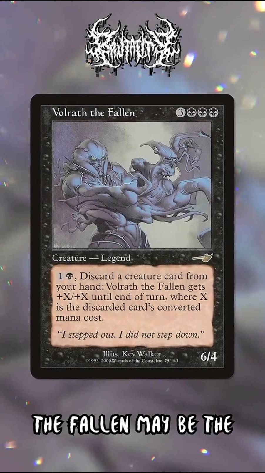 Volrath the Fallen Quick Tech | Magic: The Gathering #EDH - YouTube