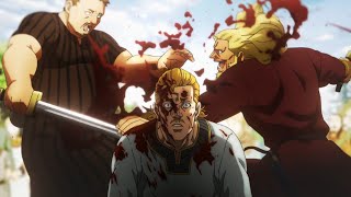 Vinland Saga Season 2 - Thorgil Kills Every King's Guard / King Canute Wants to kill Ketil