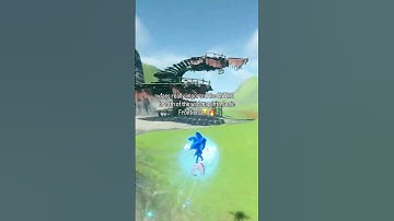 sonic fans modded the entire breath of the wild map into frontiers