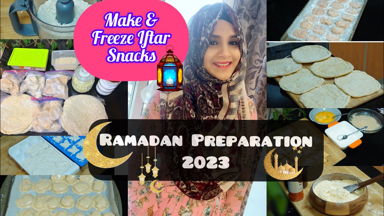 Ramadan Pre Preparation 2023 | Make and freeze Iftar Recipes | Ramadan 2023 | Taste of Chennai