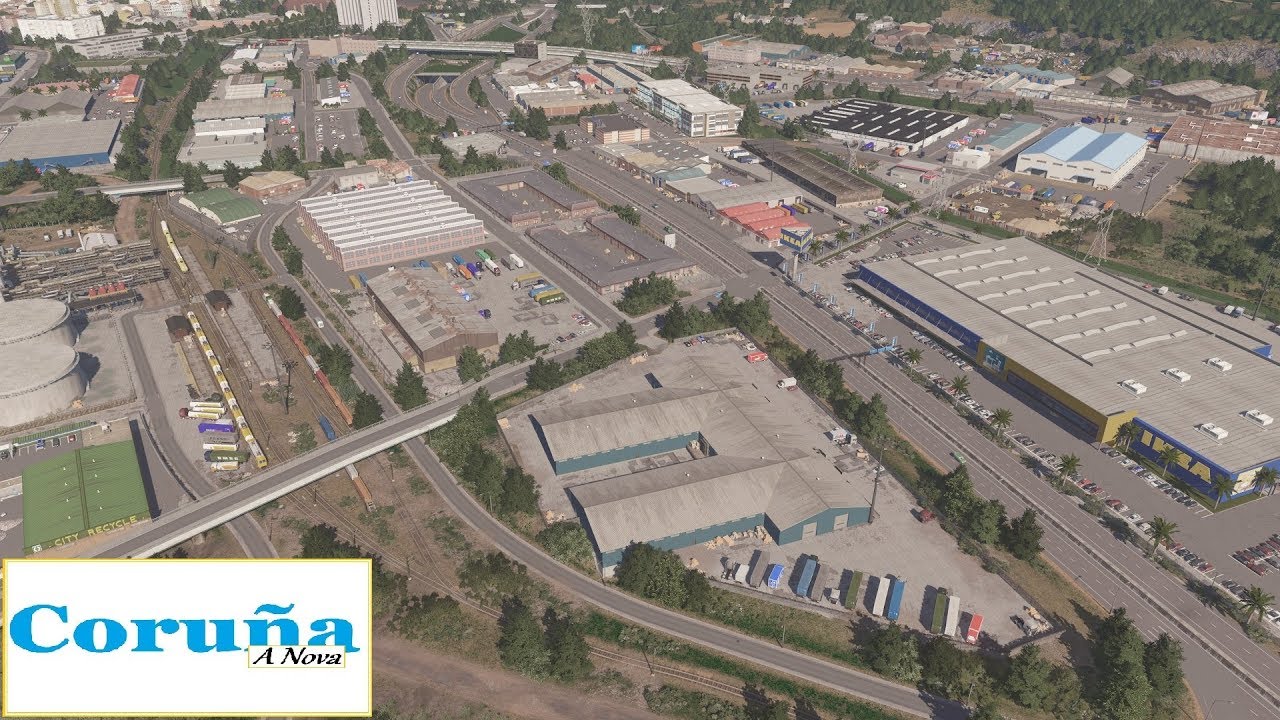 Cities Skylines: Coruña A Nova - EP 13 - The Industrial District