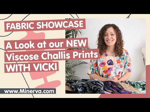 Check out our New Minerva Exclusive Viscose Challis