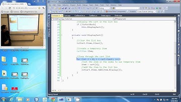 PRG 310 - The DisplayCart C# Code