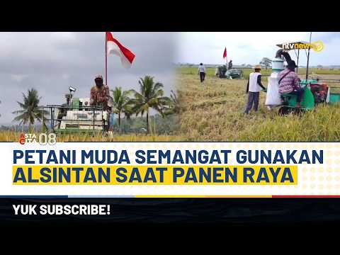 Semangat Petani Muda Turun ke Sawah, Panen Raya Pangandaran Gunakan Alsintan | ASTA CITA 08