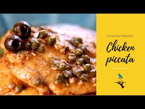 Chicken piccata// Simple, quick and easy Italian recipe