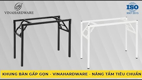 Khung Bàn Gấp Gọn Vinahardware - Nâng Tầm Dự Án Nội Thất Việt