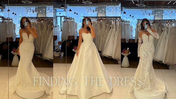 Come wedding dress shopping with me! | Wedding Series Pt. 1