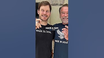 How Chris Pratt Surprised Arnold Schwarzenegger