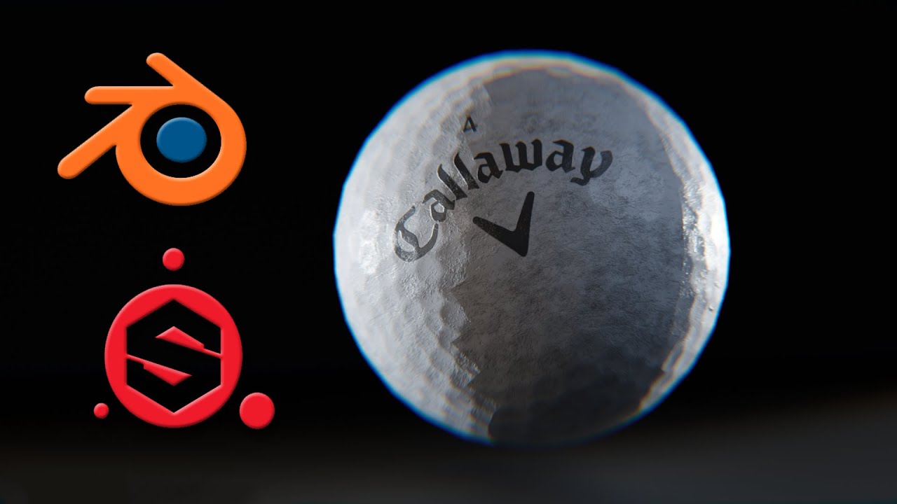 Blender & Substance Golf Ball Tutorial YouTube