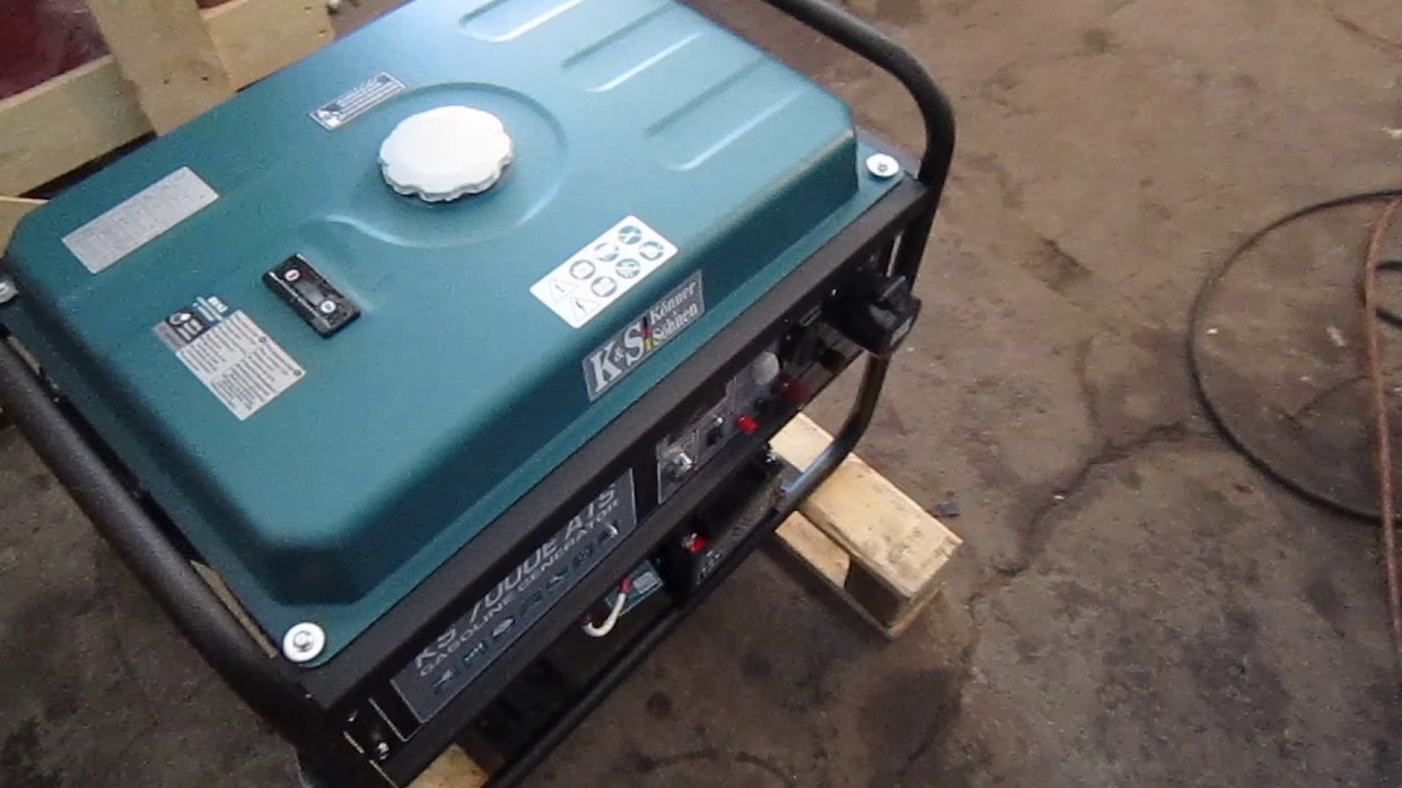 Генератор для дома KS 7000 e ATS