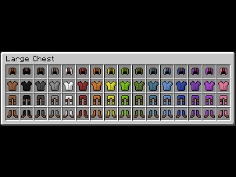 Dyed Leather Minecraft / On minecraft pe, you can't dye leather armor