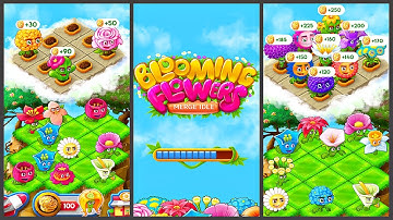 Blooming Flowers : Merge Flowers : Idle Game (Gameplay Android)